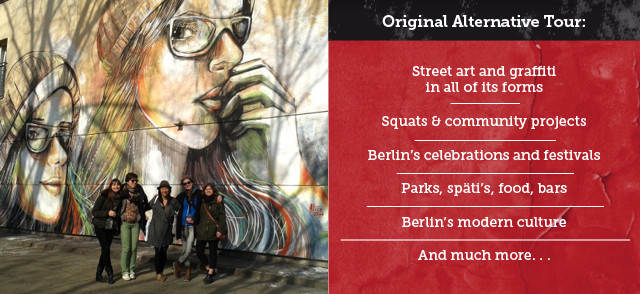 Berlin Educational School Tours Street Art Alternative Tour